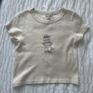Cropped baby tee